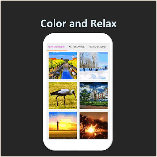 Color by Number - netherlands Screen 3