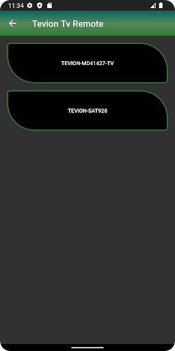 Remote for Tevion Tv Screen 2