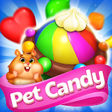 Pet Candy Puzzle-Match 3 games icon