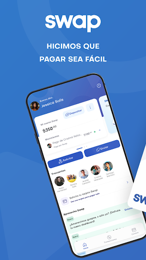 Android application Swap screenshort