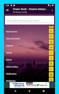 Dreams Dictionary Free  For PC – Free Download – Windows And Mac 2