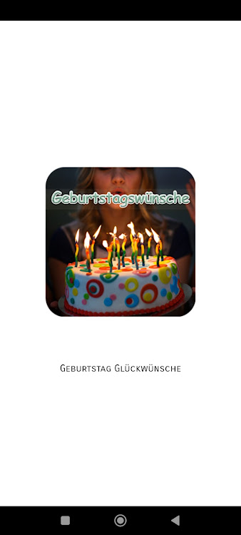 Geburtstagswünsche - 2.0 - (Android)