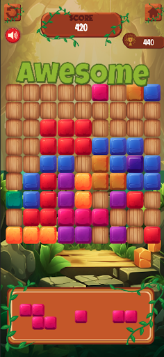 Android application Block Puzzle Wood Game screenshort