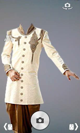Android application Sherwani suit photo montage screenshort