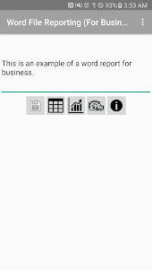 Word File Reporting (For Busin