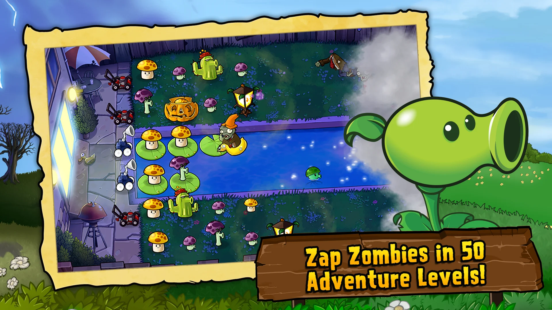 Plants VS Zombies Mod Hack Apk Multi Plants 0 Sun No Reload