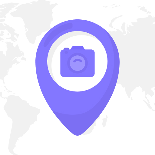 GPS Photo With Camera Location logo