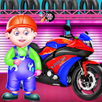 Cover Image of Unduh Bike Factory Tycoon Motorcycle Maker & Repair Shop 1.0.2 APK