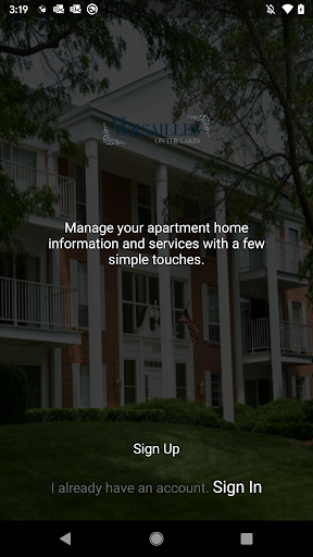 Android application Versailles at Schaumburg Apts. screenshort