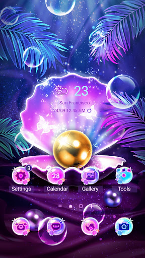 Android application Tropical Pearl - Wallpaper screenshort