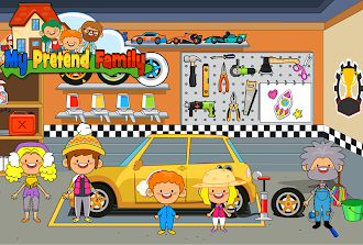 Game screenshot My Pretend Home & Family Town apk download
