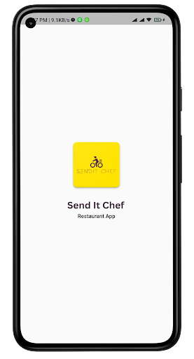Android application SendItChef Restaurant screenshort