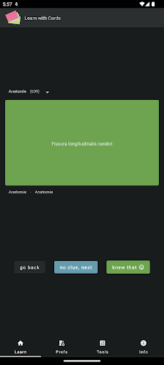 Cards Screen 2