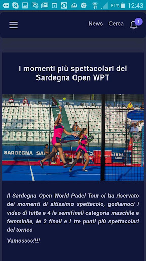Mr Padel Paddle Blog Screen 2