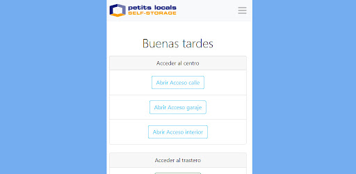 Android application Petits Locals screenshort