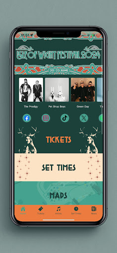 Android application Isle of Wight Festival 2024 screenshort