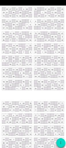 Tambola Ticket Printer Screen 2