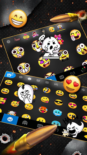 Gold Bullet Crack Theme Screen 3