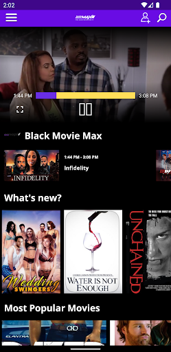 Android application Black Movie Max screenshort