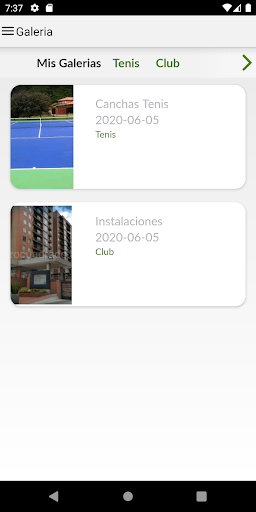 App Ligas Deportivas Screen 2