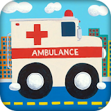 Ambulance Cars Game For Kids icon