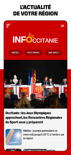 Android application InfOccitanie screenshort