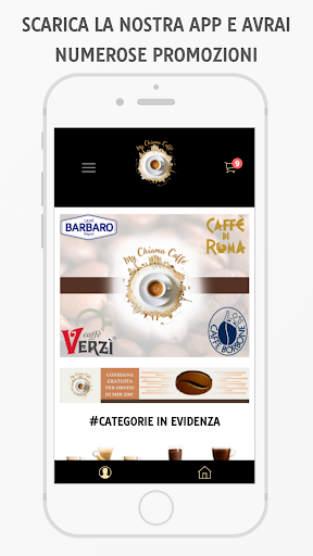 Android application My Chiama Caffé screenshort