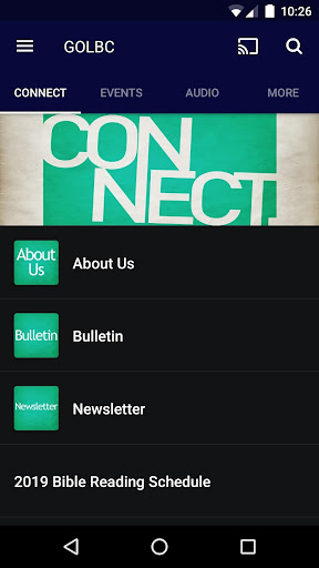 Android application GOLBC screenshort