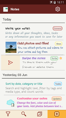 Notes with pictures - easy notのおすすめ画像1