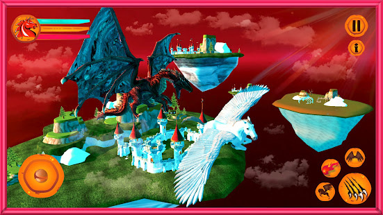 Flying Unicorn Pony Simulator 0.2 APK screenshots 2