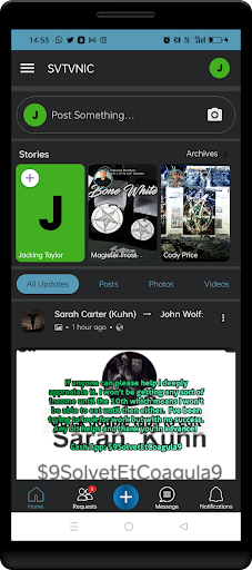 Android application SVTVNIC screenshort
