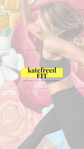 Android application katefreedFIT screenshort