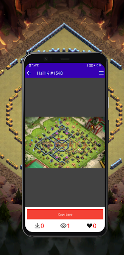 CoC Layout With Links Screen 3