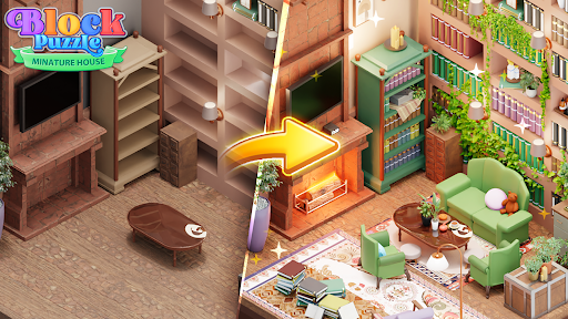Block Puzzle : Miniature House Screen 3