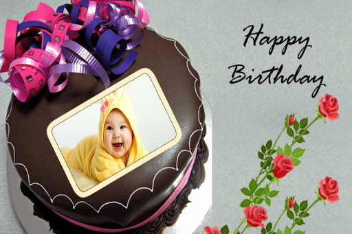Birthday Cake Photo Frame