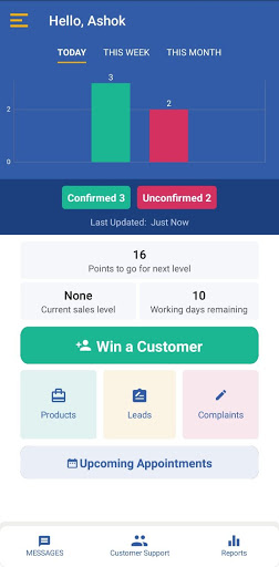 Android application BIMA Associate screenshort