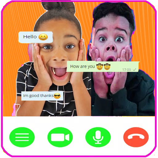 chat call famous tube family logo