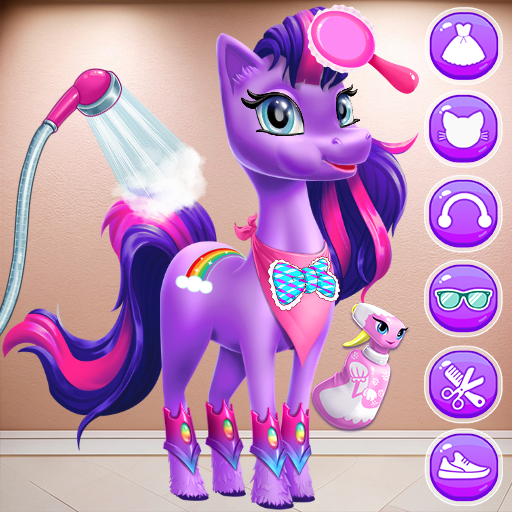 Magical Unicorn Candy World logo