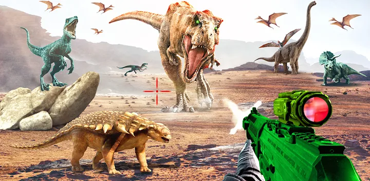 Dinosaur Shooting Games 3D
