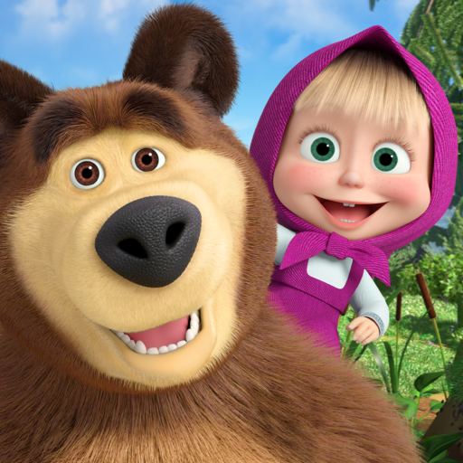 Masha and the Bear. Lernspiele