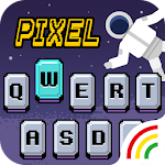 Cover Image of Download Pixel Emoji Keyboard Theme  APK