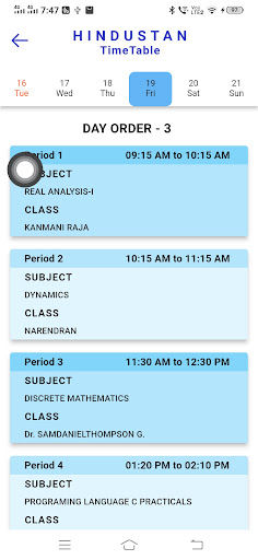 HCAS-Student Screen 3