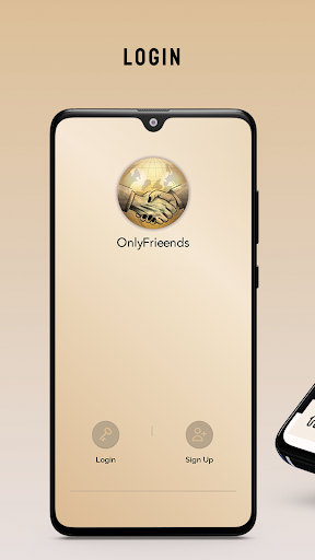 Android application OnlyFrieends screenshort