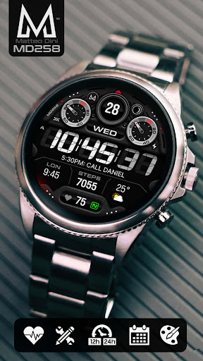 MD258 Digital watch face screenshot 18