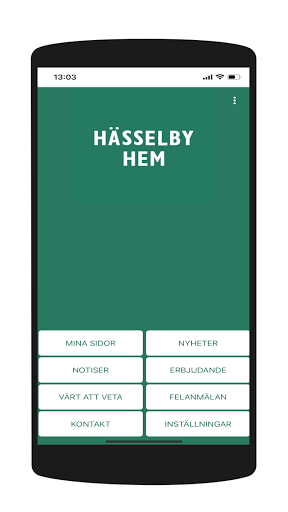 Android application Hässelby Hem HG screenshort
