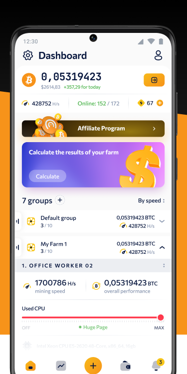 CryptoTab Farm PRO - 2.0.491 - (Android)