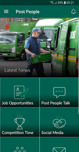 Android application Post People screenshort
