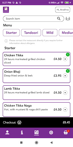 The Spice Bank Screen 2