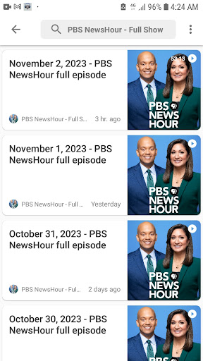 Android application Global News App: News Podcast screenshort
