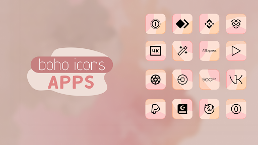 Screenshot of Boho Icon Pack